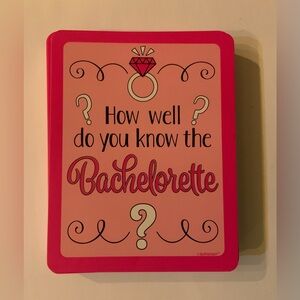 "How Well Do You Know the Bachelorette?" Game